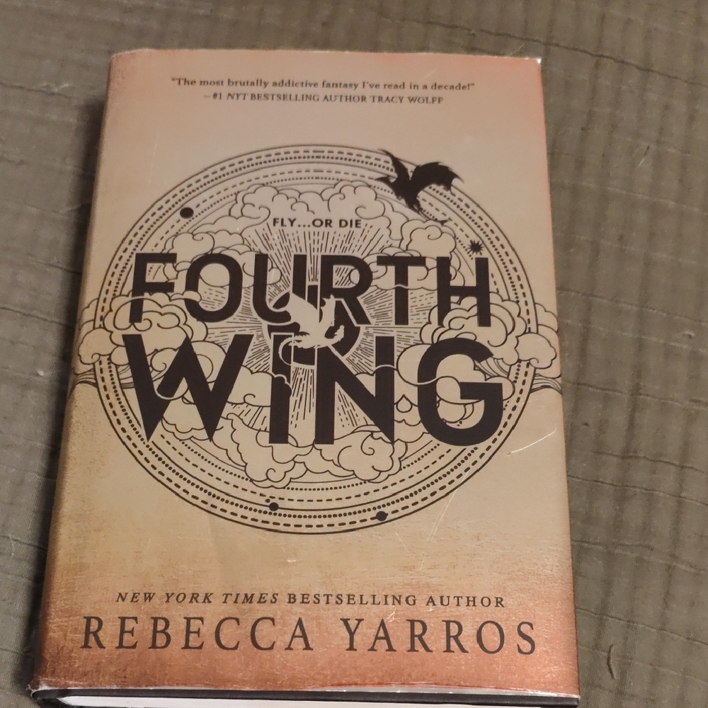 Fourth Wing Hardcover Book
